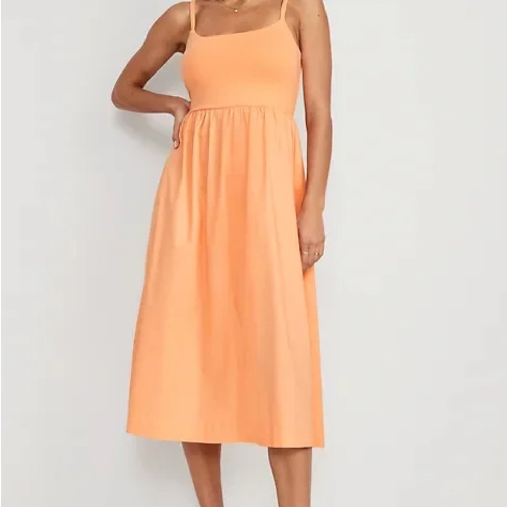 Old Navy Midi Dress Size Medium - Picture 2 of 5